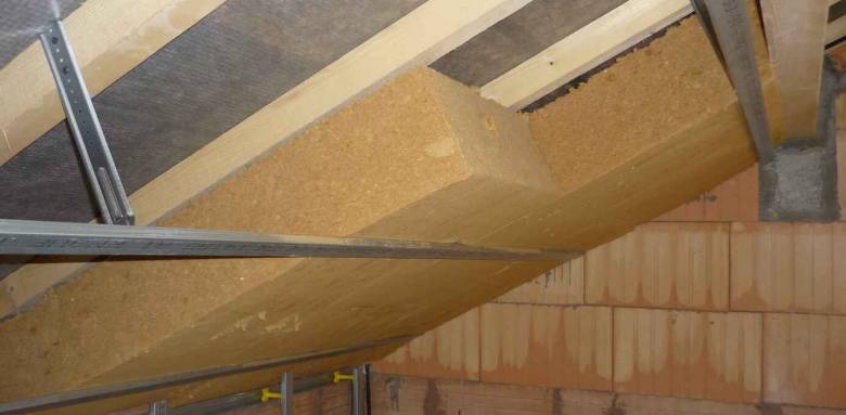 Isolation par laine de bois