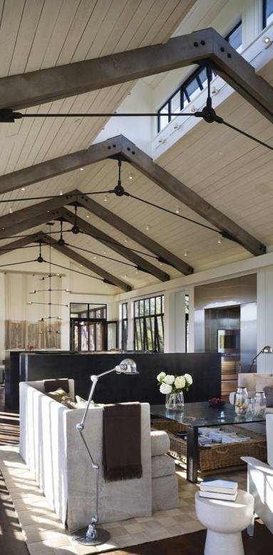 Charpente en bois et métal Poissy