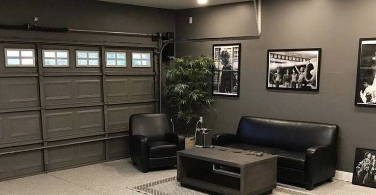 Garage aménagé
