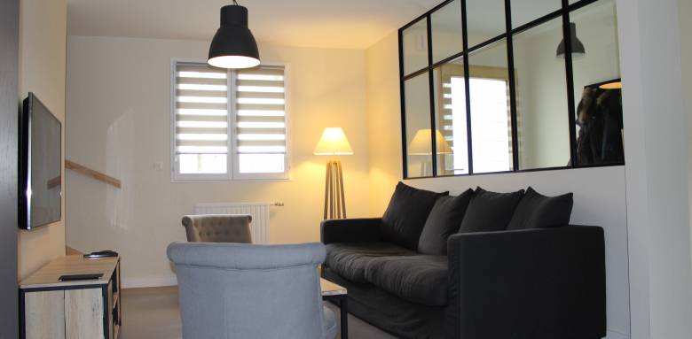 Verrière d'atelier sur demi-cloison en plâtre - Bourg-en-Bresse 01