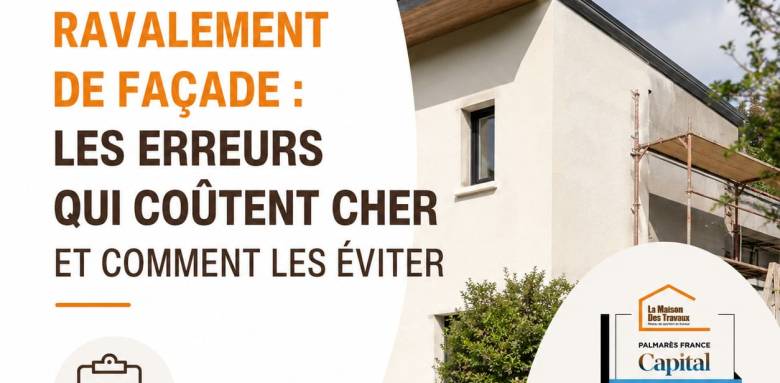 Erreurs à éviter lors d'un ravalement de façade - Nantes 44000 44200