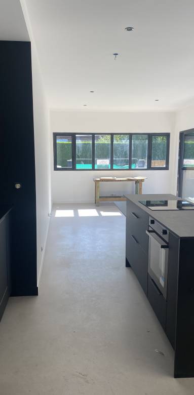 implantation de l'îlot central 