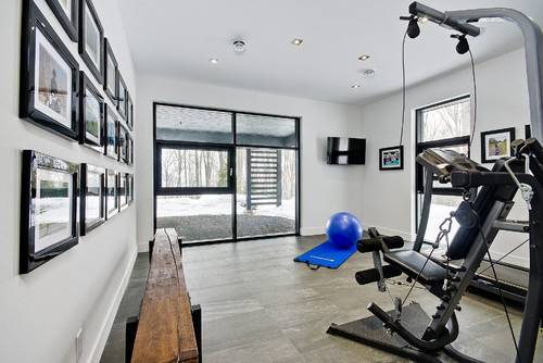 Transformation d'un garage en salle de sport en Essonne