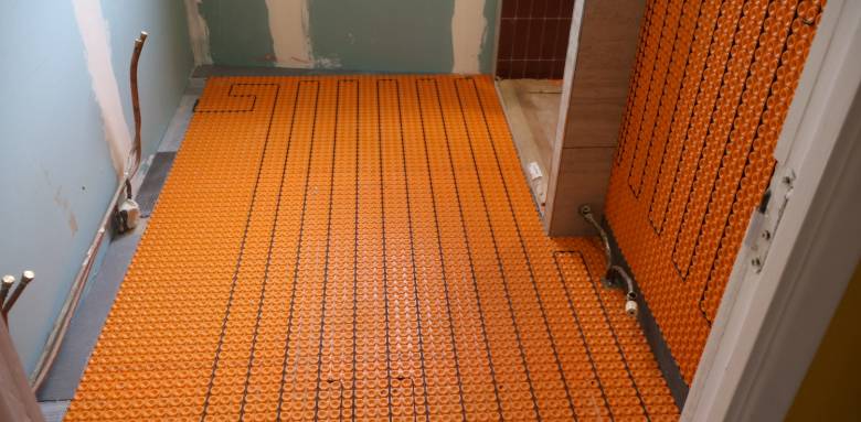 DITRA-HEAT, mur ou sol chauffant pour votre rénovation de salle de bian à Toulouse