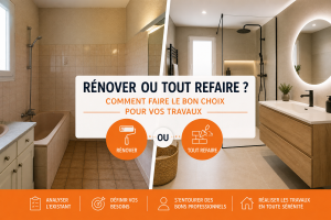 Rénover ou tout refaire, faire le bon choix 
