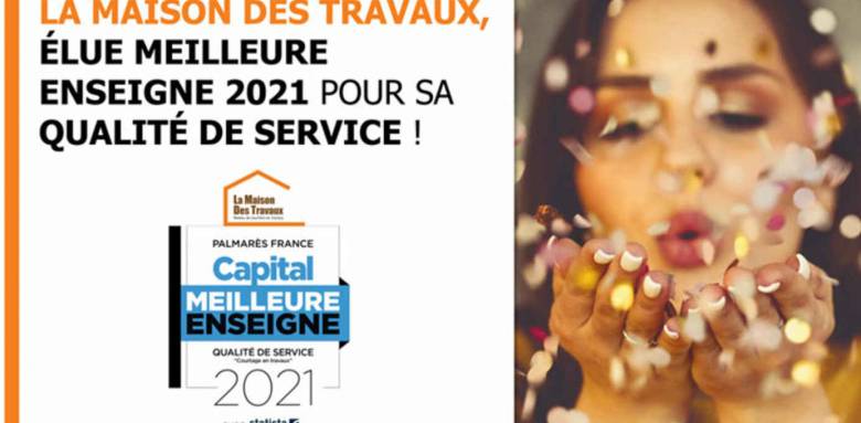 La Maison Des Travaux meilleure enseigne 2021