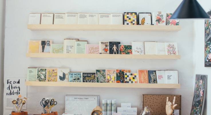 aménagement de librairie