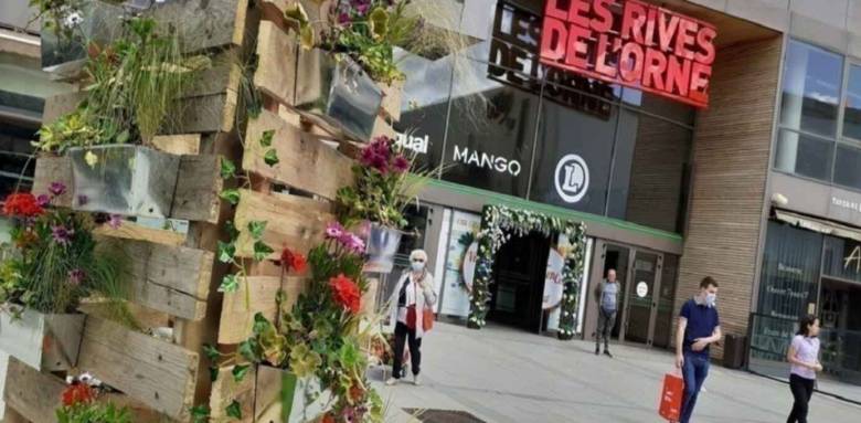 Ouverture du centre commercial à Caen