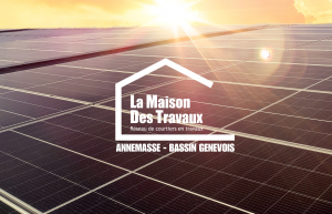 panneaux photovoltaïques maison, rénovation énergétique Annemasse, installation panneaux solaires, autoconsommation électricité, rénovation maison énergie solaire, Extension maison Chen sur léman, rénovation énergétique Bonne