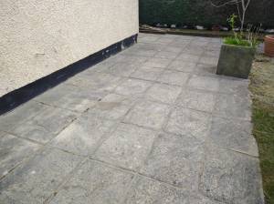 Terrasse en béton