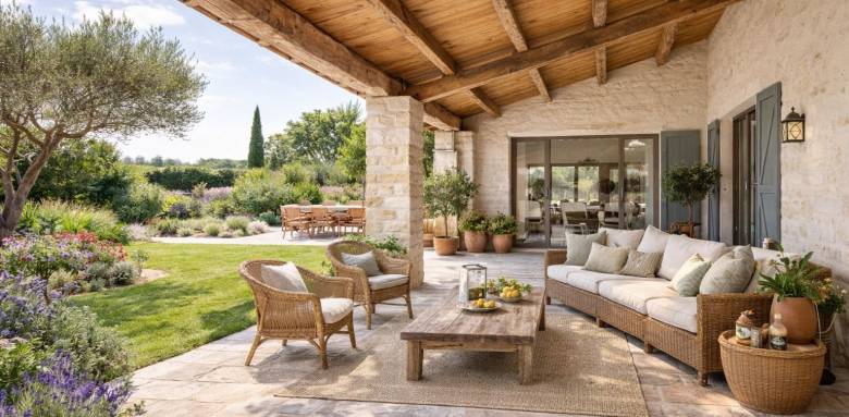 Aménagement de terrasse couverte - Guilherand-Granges 07