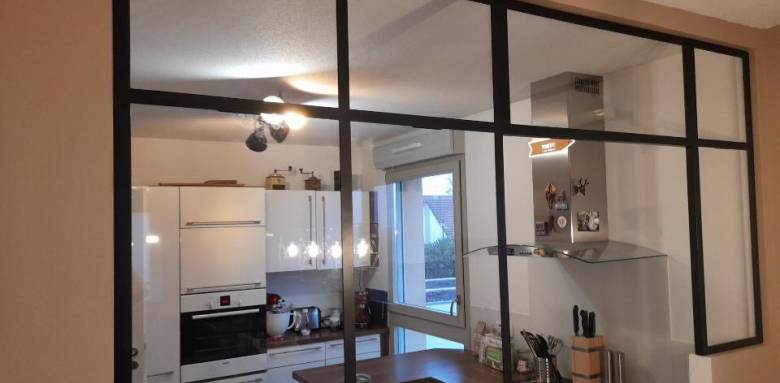 Verrière atelier à Saint Louis