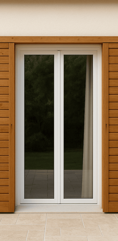 Installation de volets coulissants sur une maison - Nantes 44