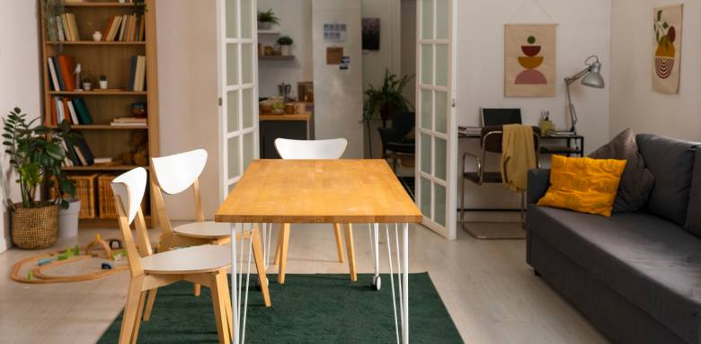 Aménagement d'un séjour / salle à manger 