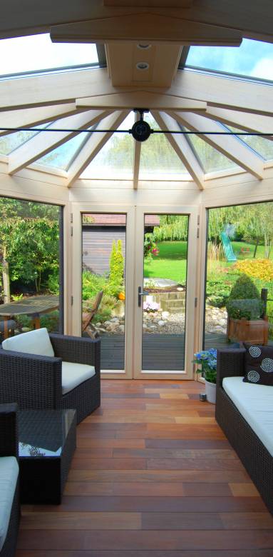 Construction de véranda en bois - Brie-Comte-Robert 77