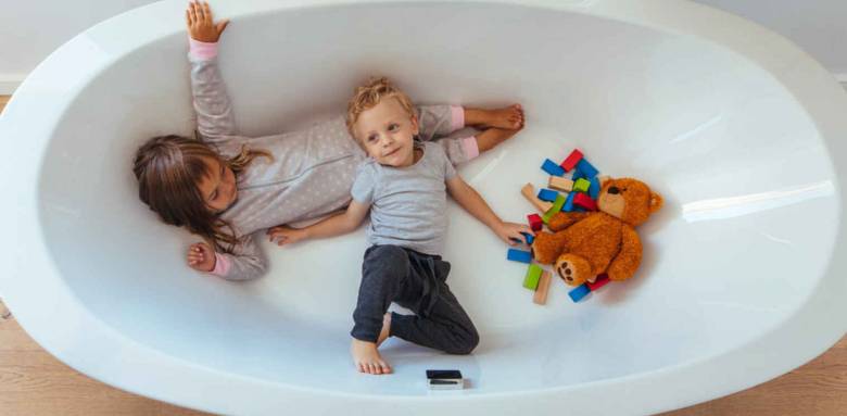 Salle de bain pour enfant