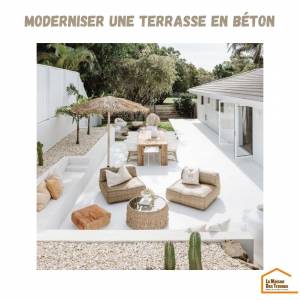 Moderniser une terrasse en béton 💫🛠️