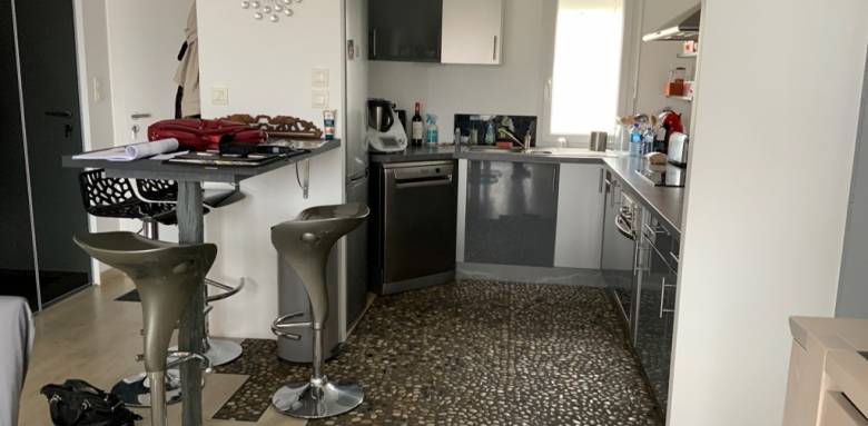 Cuisine appartement avant aménagement cuisine ouverte