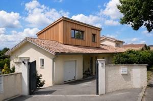 Surélévation de maison en bois à Craponne 69290