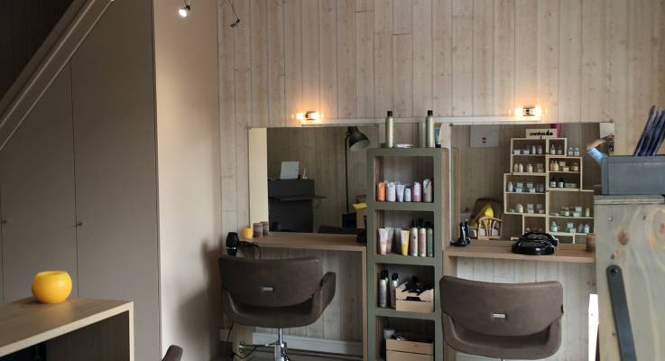 Salon de coiffure rénovation finie