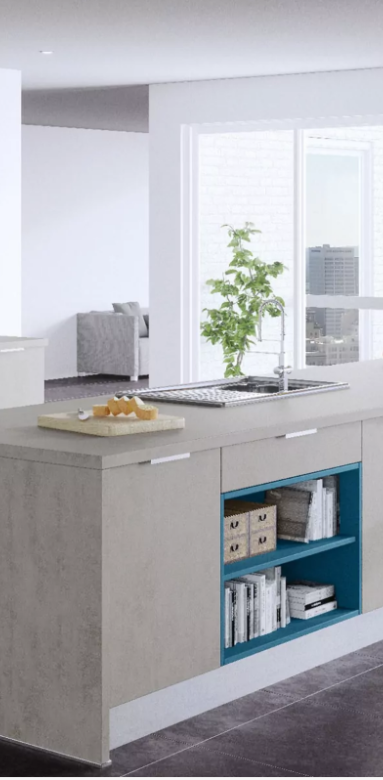 Cuisine Angle en L - Maison des Travaux Ermont 95