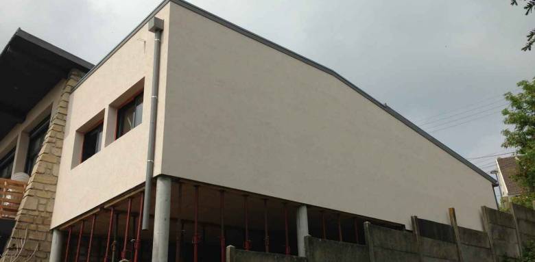 Extension de maison sur pilotis en Essonne