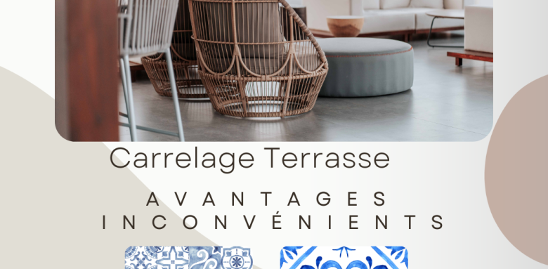 Terrasse carrelée 