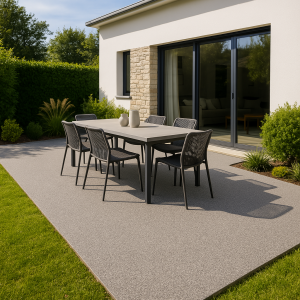 Terrasse en résine : un choix malin pour votre extérieur !