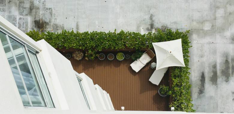 terrasse en béton