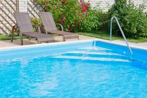 plage de piscine