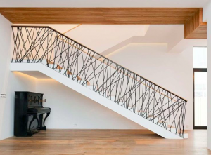 Une rampe d'escalier esthétique et qualitative 