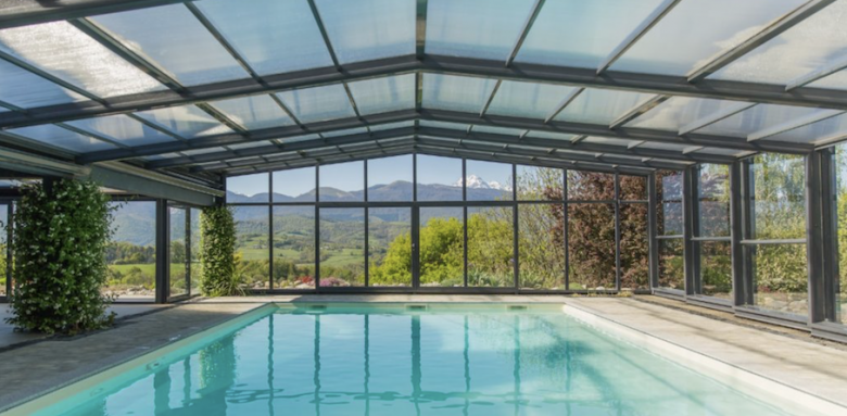 Abri de piscine haut  (Abrideal)