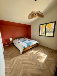 transformation d'un garage en chambre parentale dans le Grésivaudan