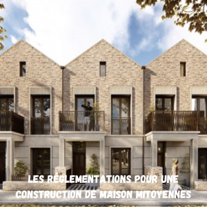 🏠✨ Les réglementations pour une construction de maisons mitoyennes ! ✨🏠