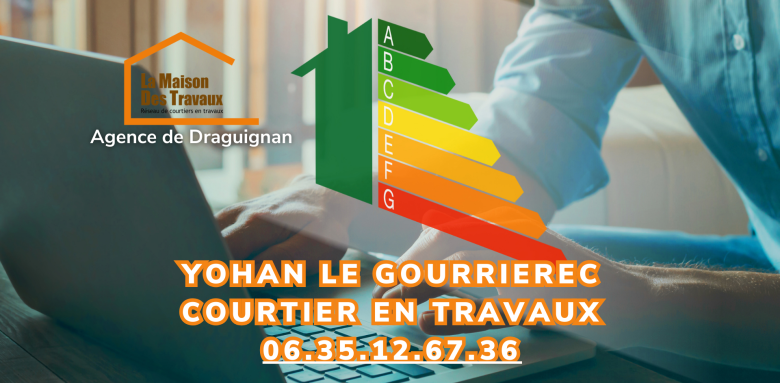 Contactez Yohan Le Gourrierec, courtier en travaux de La Maison des Travaux à Draguignan, au 06.35.12.67.36. Ensemble, nous pourrons identifier les travaux les plus pertinents pour vous