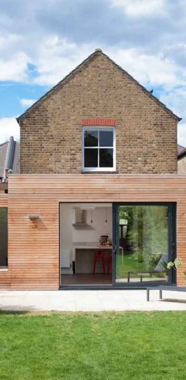 Extension en bois