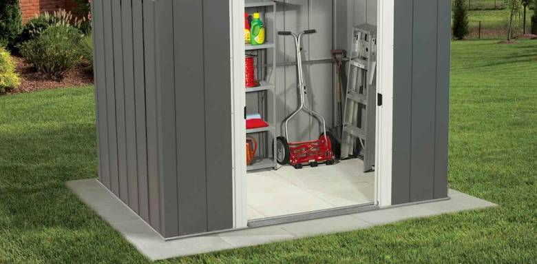 Abri de jardin métallique