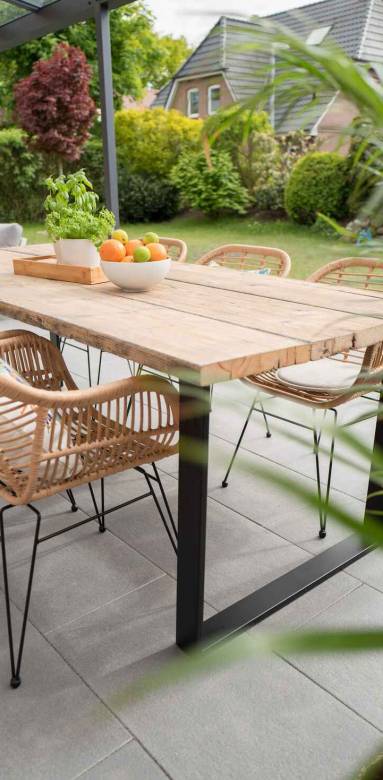 Terrasse à Bois d'Arcy en Lame Wex composite