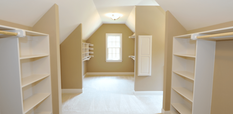 Installer un dressing sous pente Poissy