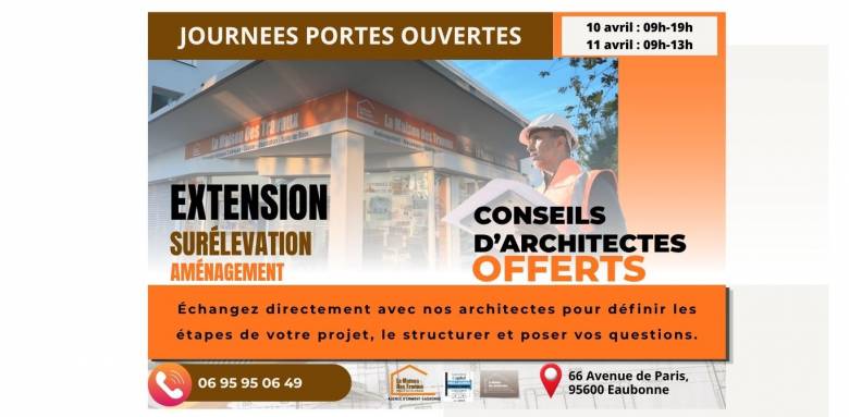 Journées portes ouvertes architecte Ermont-Eaubonne (95600)