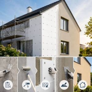  Chantier d'isolation thermique extérieure en cours - Nantes 44000 44200
