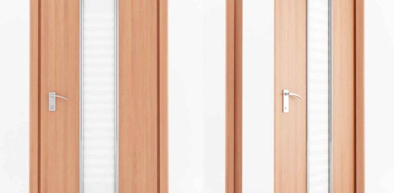 Pose d'une porte d'entrée à Trouville