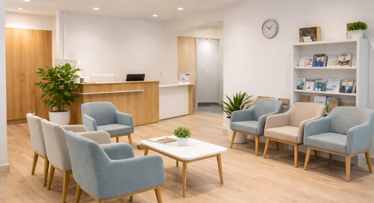 Aménager la salle d’attente d’un cabinet médical : confort, image et bien-être