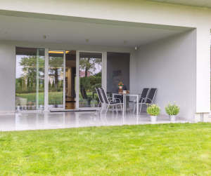 Terrasse en béton