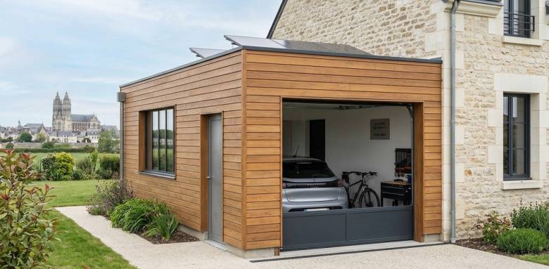 Construire un garage à Tours Nord : un projet qui valorise votre bien
