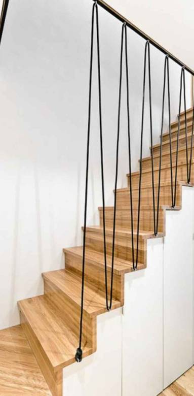 Choisir son escalier, droit avec placards intégrés - Nantes 44