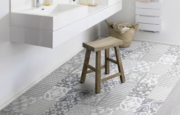 GERFLOR EFFET CARREAU DE CIMENT