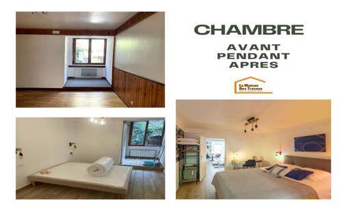 Une chambre métamorphosée : ambiance cosy et raffinée pour un espace de vie des plus agréables