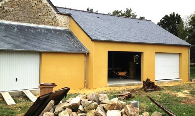 Garage attenant à la maison à Nantes 44