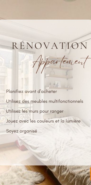 Rénovation appartement 30m2